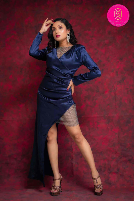 Net Studded Dress