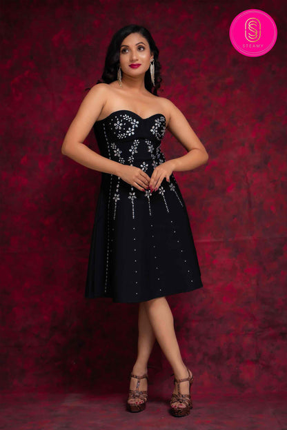 Black Studded Dress